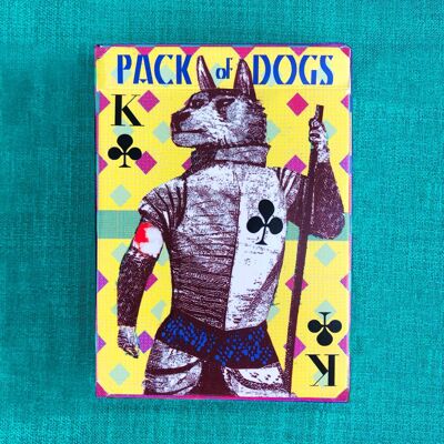 Pack of Dogs Playing Cards