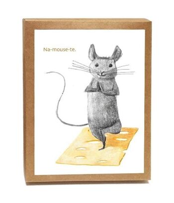 Na Mouse Te Boxed Notes - Lot de 8 cartes 1