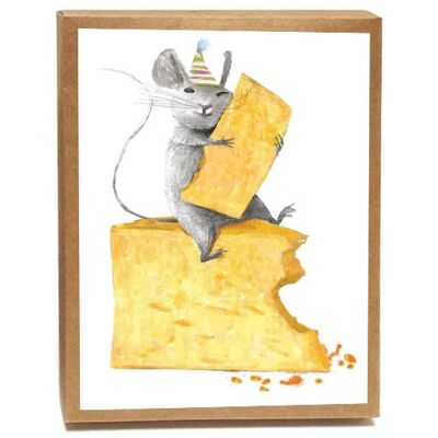 Cheese Be Mine - Lot de 8 cartes