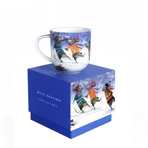 Mice Skating Mug