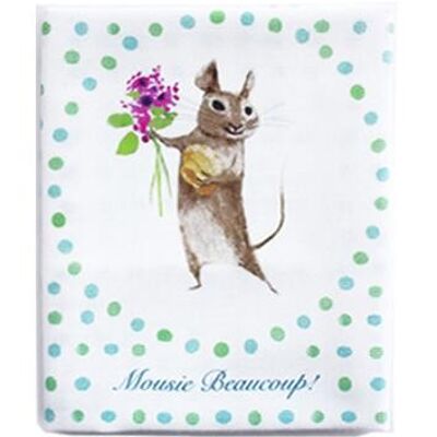 Mousie Beaucoup Tea Towel