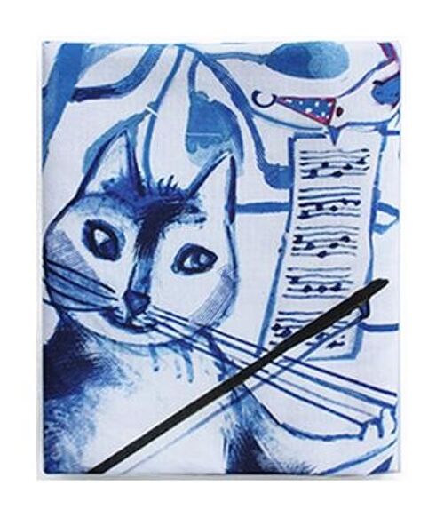 Whisker Violin Tea Towel