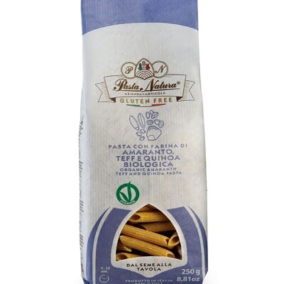 PÂTES BIO ET SANS GLUTEN AMARANTE, TEFF, QUINOA, MAÏS ET RIZ