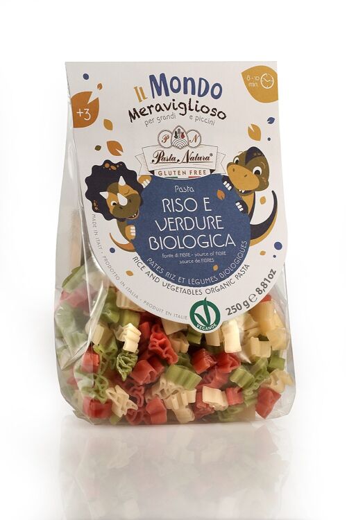 PASTA PER BAMBINI: Dinosauri Bio & Gluten Free