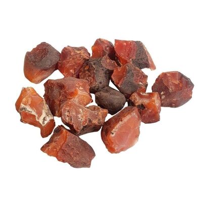 Pack de cristaux bruts taillés bruts, 1 kg, cornaline rouge