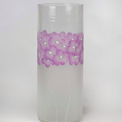 Vaso decorativo in vetro artistico 7017/300/sh242