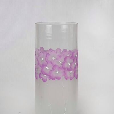 Vaso decorativo in vetro artistico 7017/300/sh242