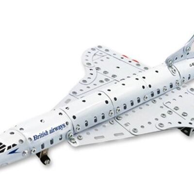 Kit de construction 3D en métal pour remise à cocher Concorde, CHP0017, 52x24x14cm