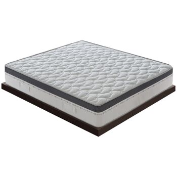 Matelas à ressorts et Memory Foam emballés - 13 zones différenciées - 27 cm de haut - 120x190 cm 3