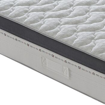 Matelas à ressorts et Memory Foam emballés - 13 zones différenciées - 27 cm de haut - 120x190 cm 5