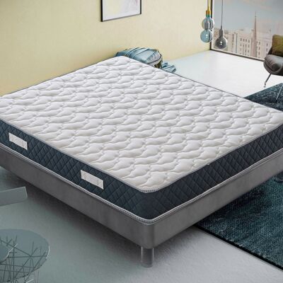 Matelas Mousse Mémoire - 21 Cm De Haut - 11 Zones Différenciées - Orthopédique - 120x190 cm