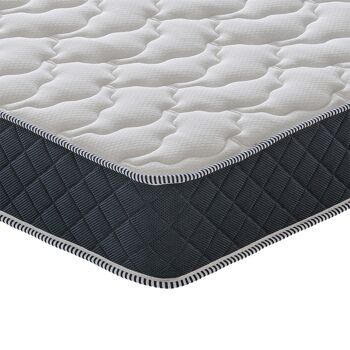 Matelas Mousse Mémoire - 21 Cm De Haut - 11 Zones Différenciées - Orthopédique - 160x200 cm 2