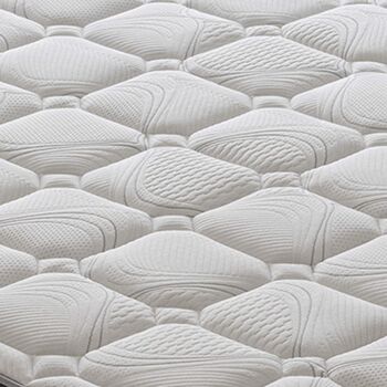 MaterassieDoghe - colchón 120x190 de muelles ensacados, viscoelástica de 4  cm, ortopédico, 800 muelles ensacados, 9 zonas de confort