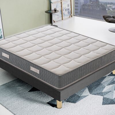 Colchón Memory Foam - Altura 21 cm - Ortopédico y confortable - Alta densidad - 80x200 cm