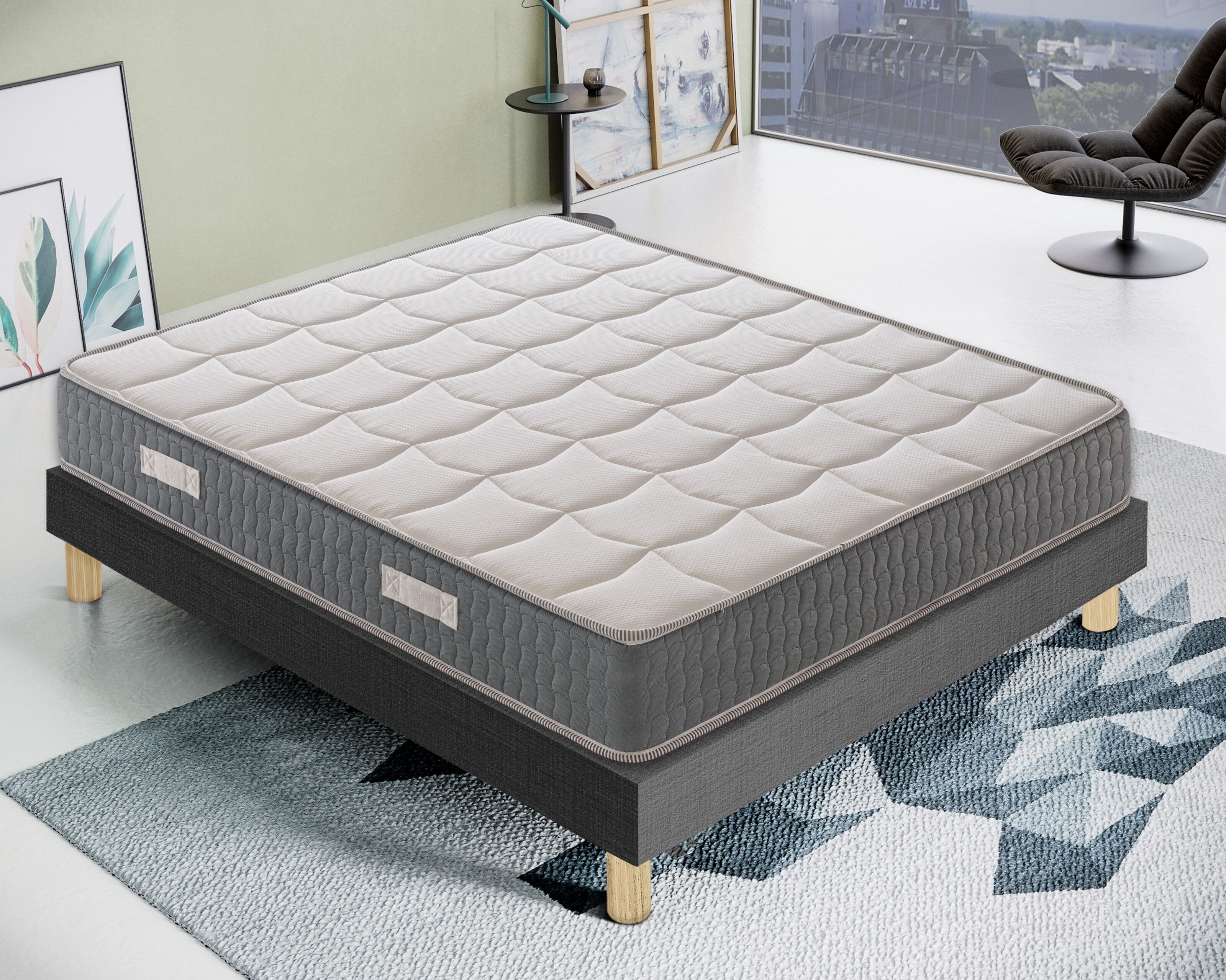 Buy wholesale Memory Foam mattress - Height 21 cm - Orthopedic and  comfortable - High density - 120x200 cm