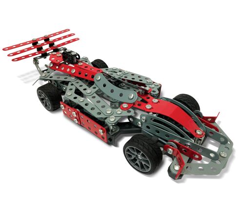 Coach House 3D Metal Construction Kit Racing Car, CHP0013,