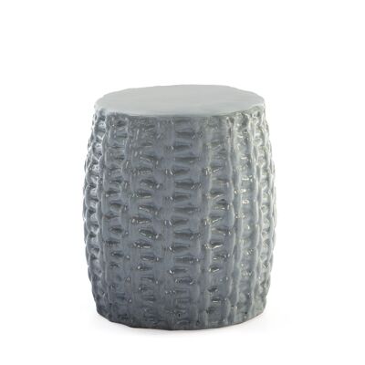 STOOL 40X40X46 STONEWARE GRAY TH1476100