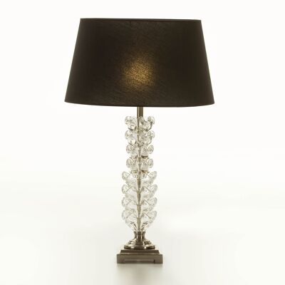 TABLE LAMP 15X15X58 METAL/TRANSPARENT GLASS WITHOUT SHADE TH2214500