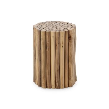 TABOURET 30X30X40 BOIS NATUREL TH2701100