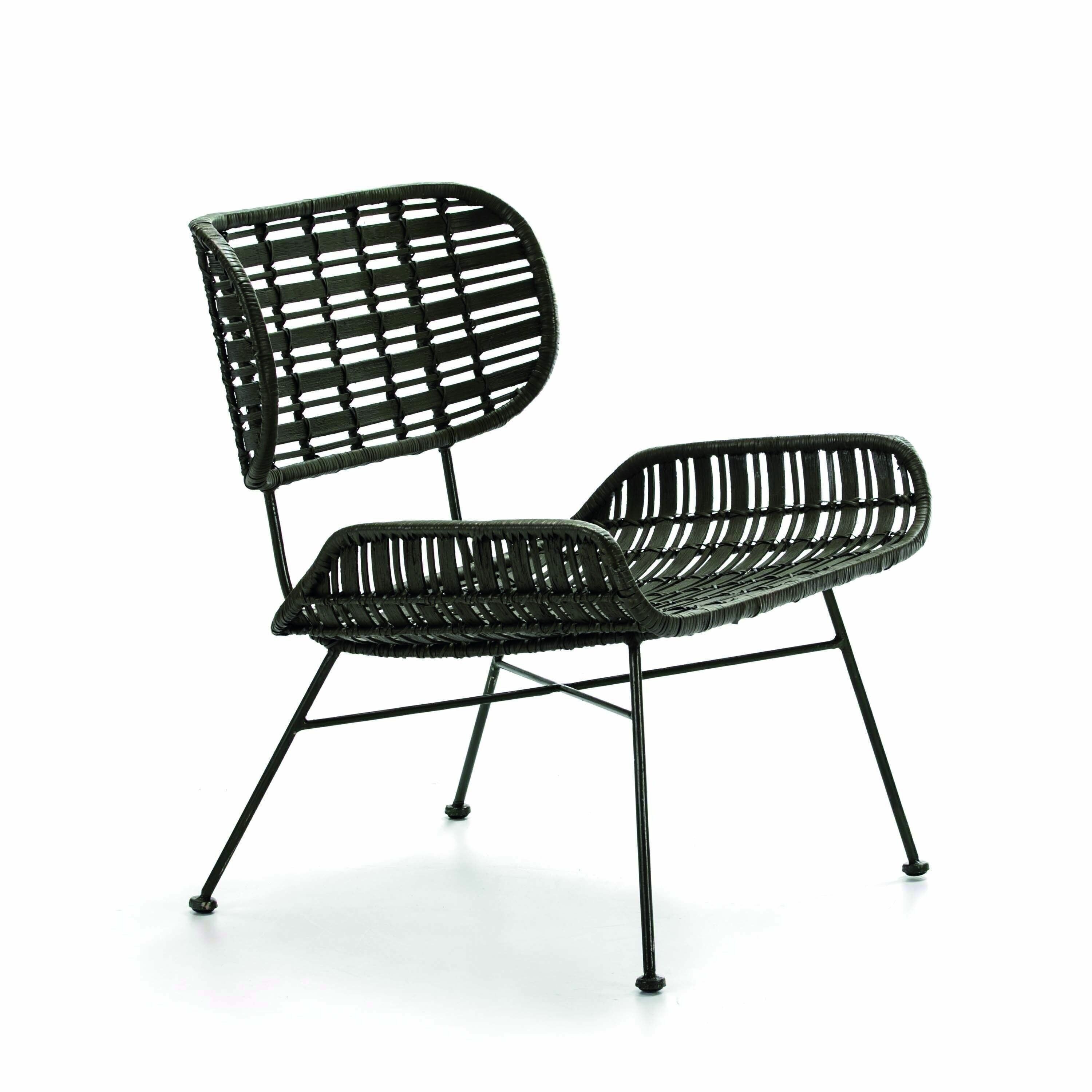 POLTRONA 63X66X71 METALLO VERDE/VIMINI VERDE TH2994900