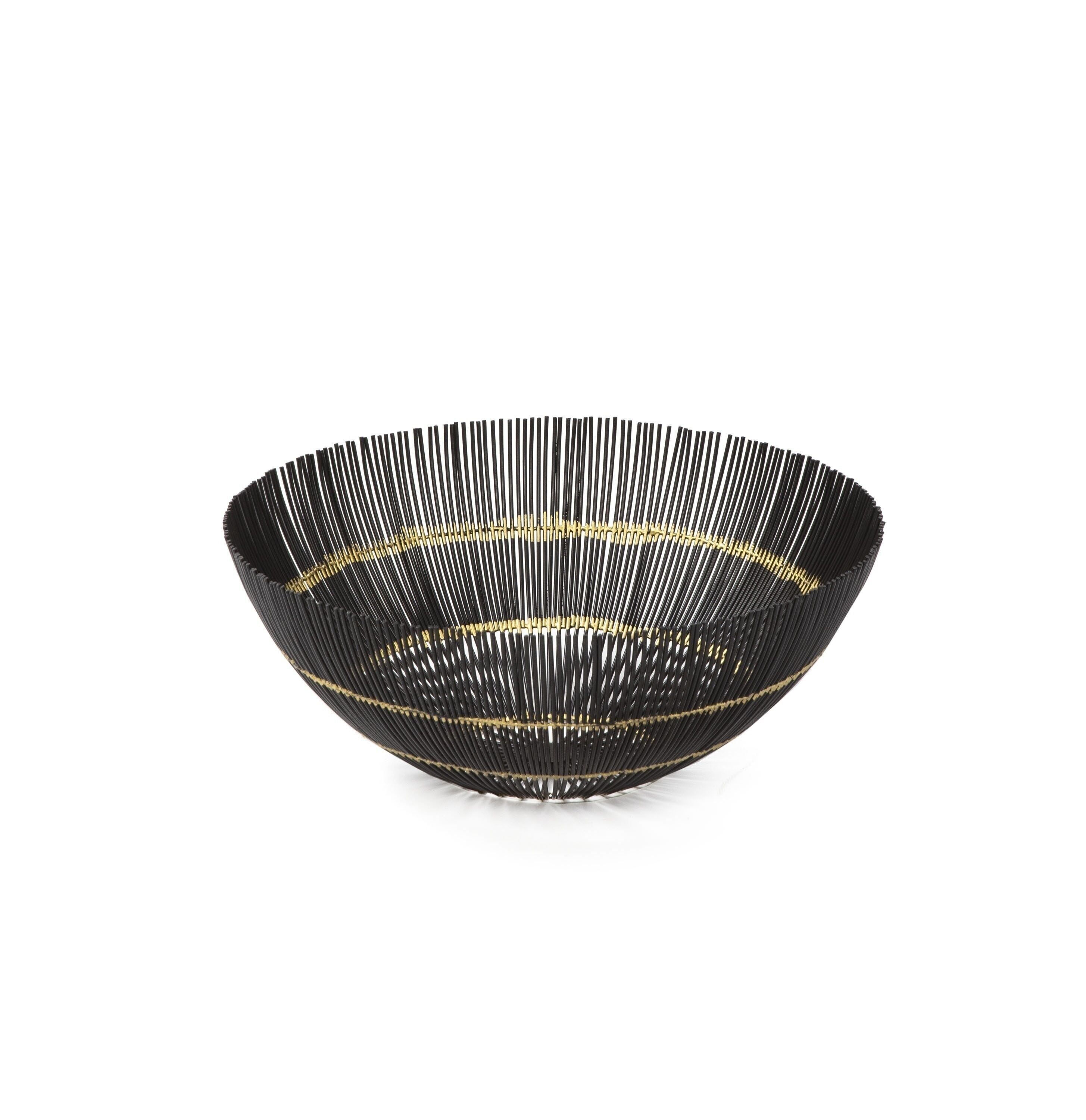 CENTRO CENTRO 38X38X15 NERO/ORO METALLO TH3157800