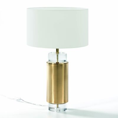 TABLE LAMP 14X53 ACRYLIC/GOLD METAL WITHOUT SCREEN TH6571000 NO11
