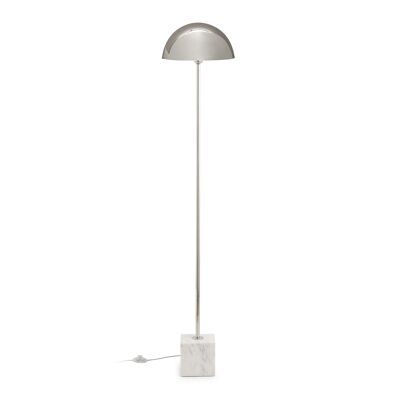 FLOOR LAMP 30X15X150 WHITE MARBLE/NICKEL METAL TH6586500