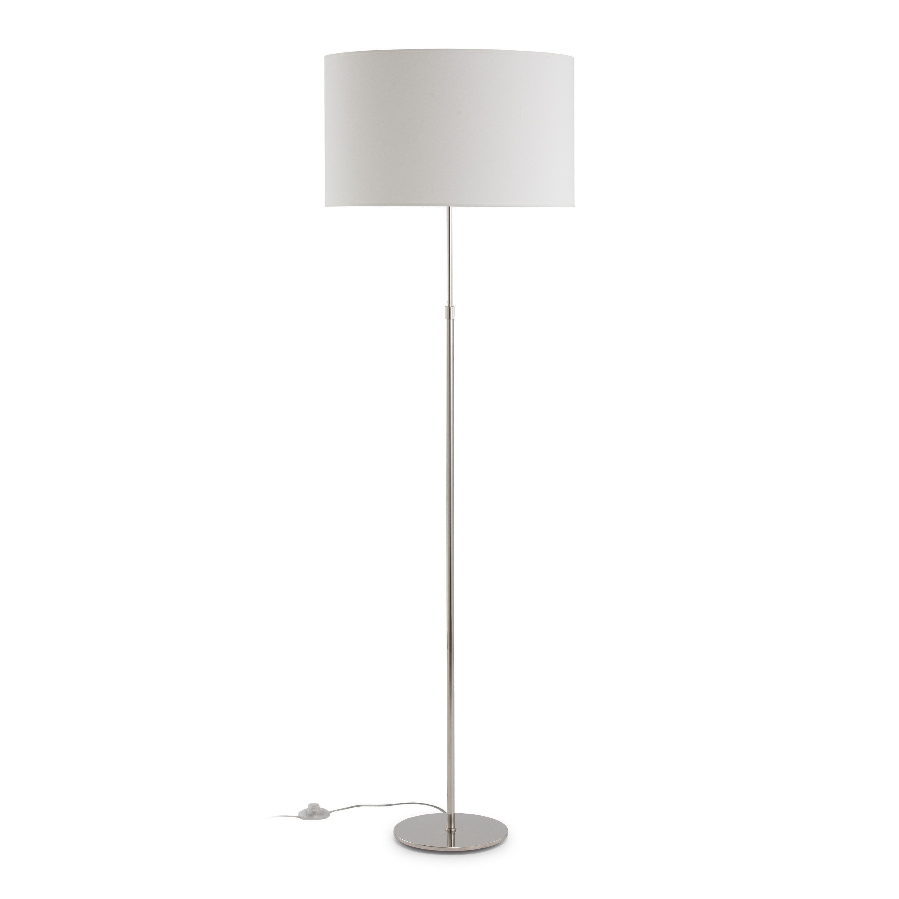 LAMPADA DA TERRA ALLUNGABILE 24X24X120/142 METALLO NICHEL TH6587200