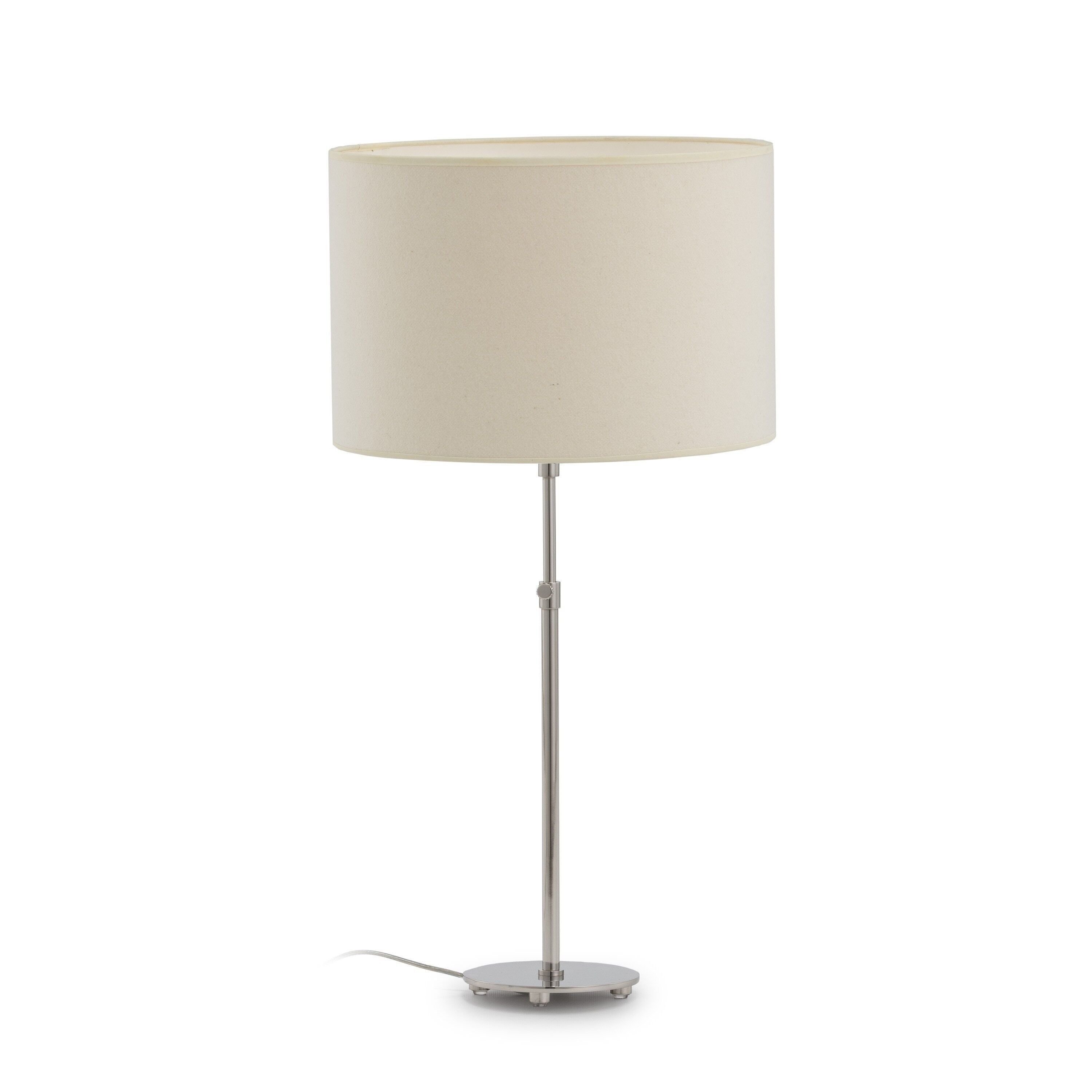 LAMPADA DA TAVOLO ALLUNGABILE 13X13X38/47 METALLO NICHEL TH6587400
