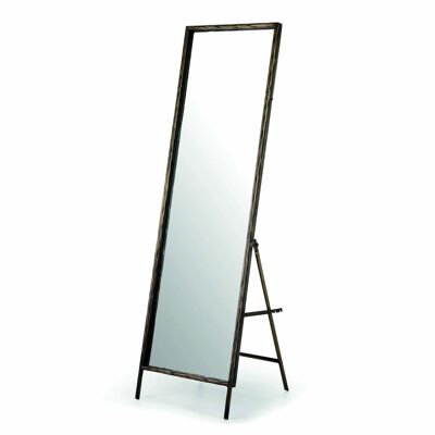 MIRROR 50X7/68X170 GLASS/GOLDEN METAL TH6658500