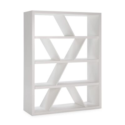 ETAGERE 140X46X185 BOIS BLANC TH7645502