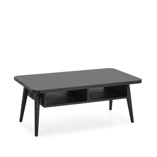 MESA DE CENTRO 106X60X43 MADERA NEGRO TH7645701