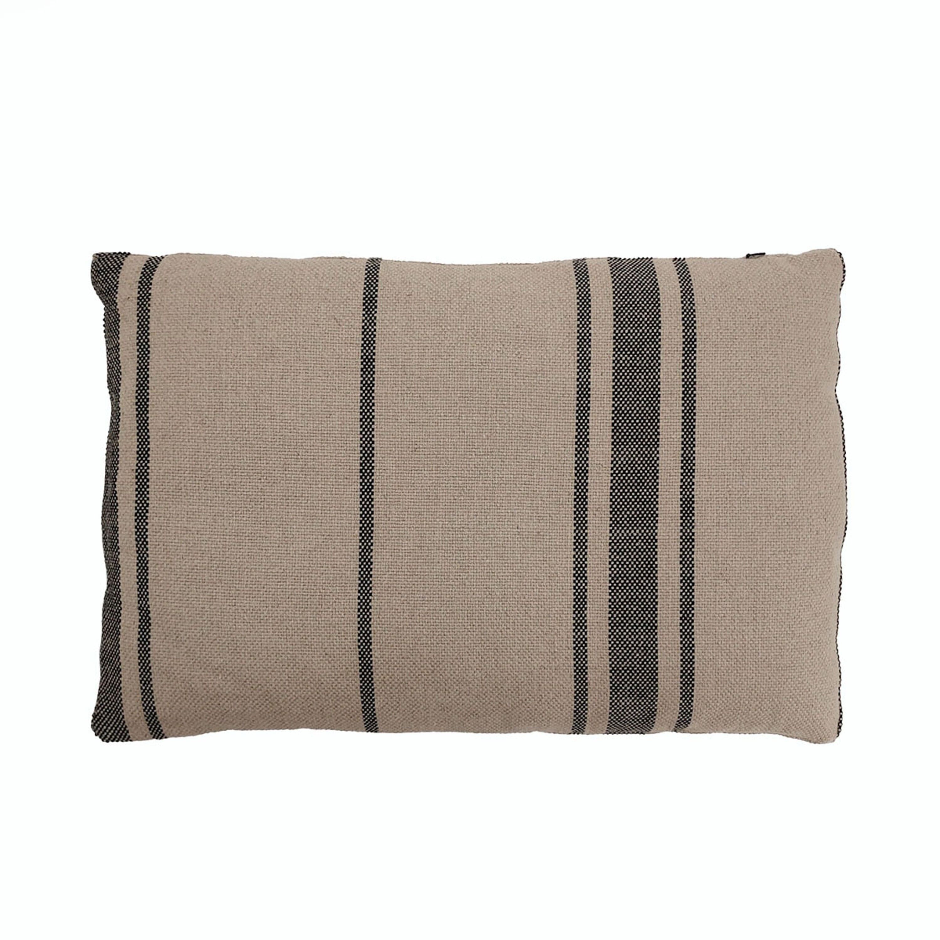 CUSHION 60X40 CREAM/BLACK FABRIC TH8302903
