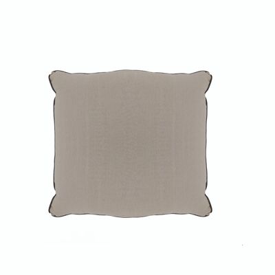 CUSHION 40X40 BEIGE FABRIC WITH BORDON TH8303207