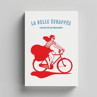 Cyclist notebook - La Belle Échappée Girl