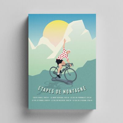 Cahier cyclistes - Étapes De Montagne