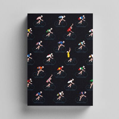 Quaderno per ciclisti - World Tour Nero