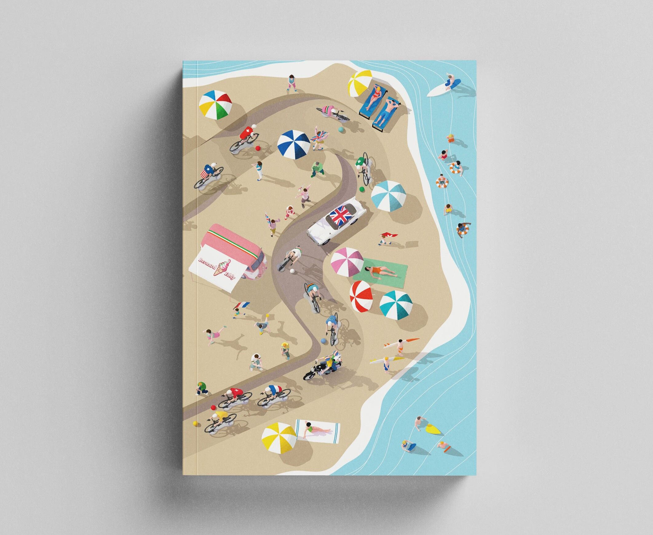 Quaderno per ciclisti - La spiaggia