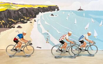 Diorama cyclistes - La Mer 3