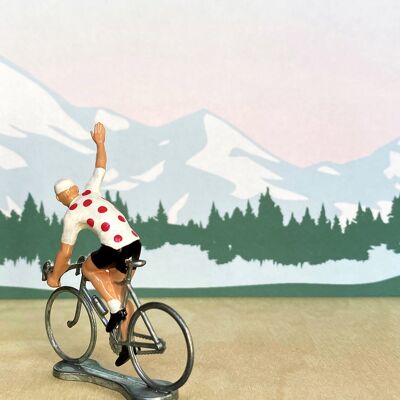 Diorama cyclists - The Mountain
