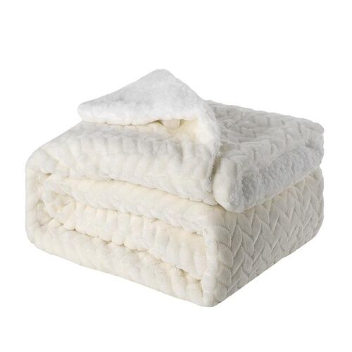 Fleece deken | wol | teddy | dubbele kant | diverse kleuren | plaid