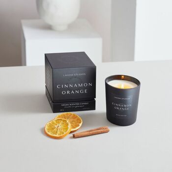 Bougie parfumée hiver Cannelle Orange 2
