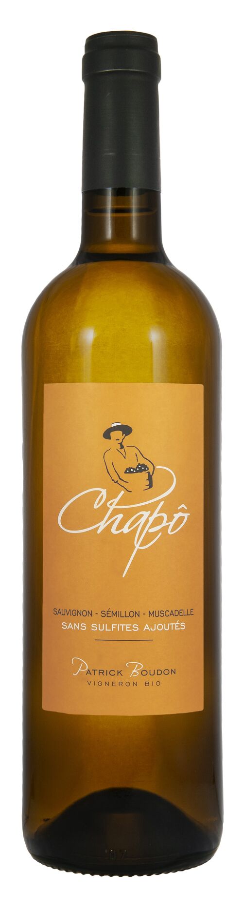 Chapô Blanc sans sulfites ajoutés