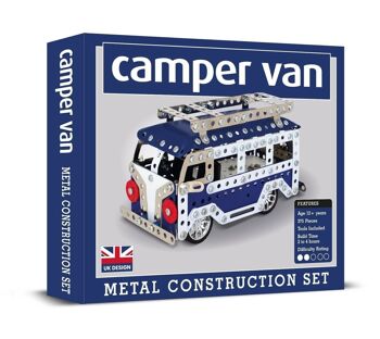 Kit de construction en métal 3D Coach House Camper, CHP0011, 18,7x10x11cm 3