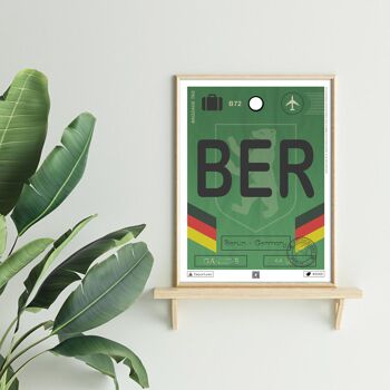 Affiche destination Berlin 2