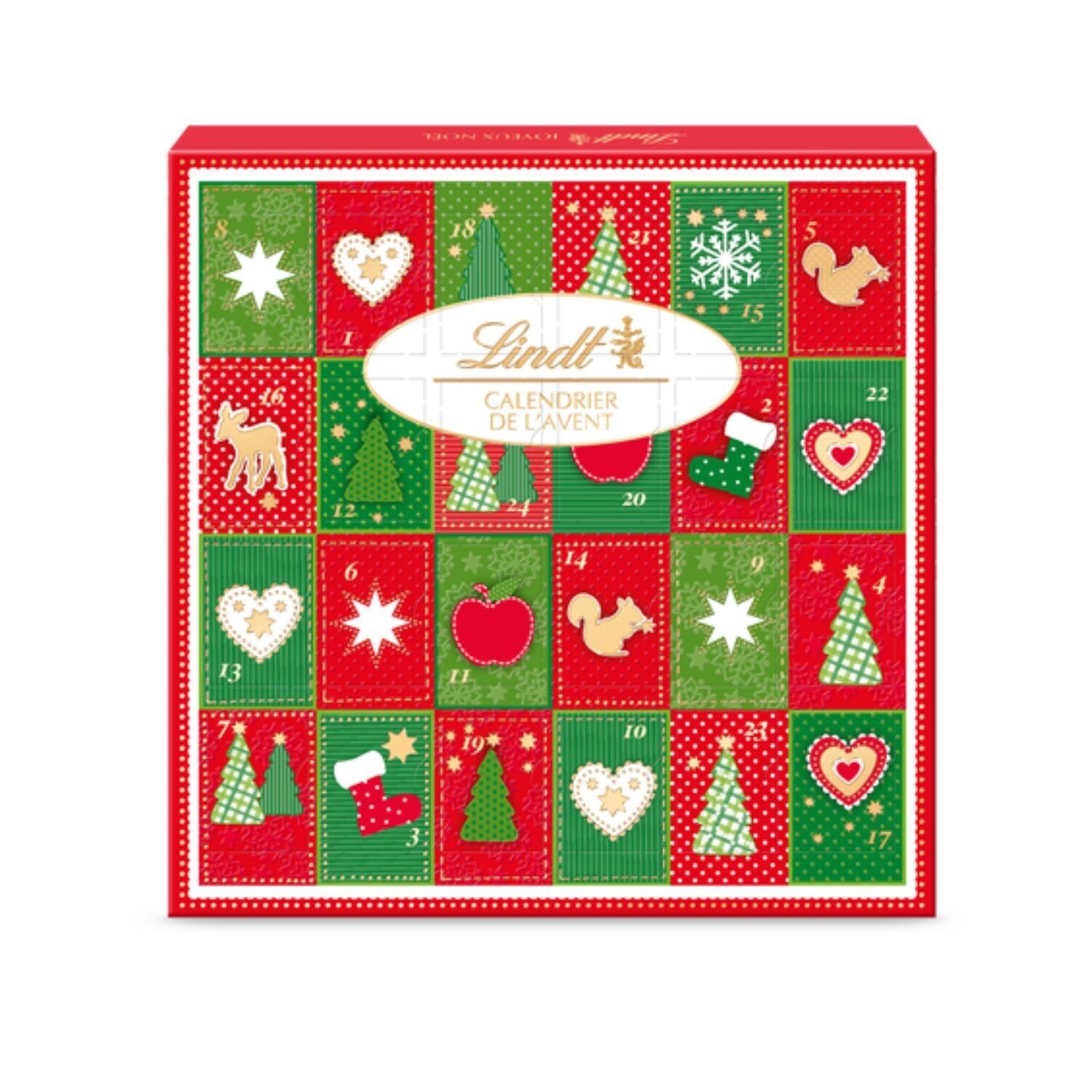 LINDT Advent Calendar 115gr, LINDT