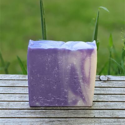 Jabón de Lavanda - Jabón Procesado en Frío con Manteca de Karité y Mango