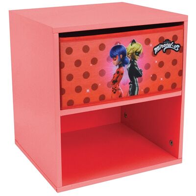 Miraculous bedside table with drawer