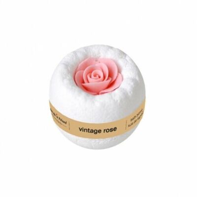 BOMBE DE BAIN VINTAGE ROSE