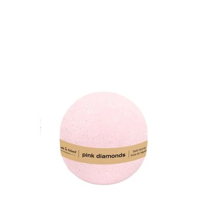 BOMBE DE BAIN DIAMANT ROSE